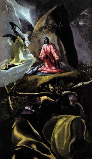 El Greco The Agony in the Garden oil painting image